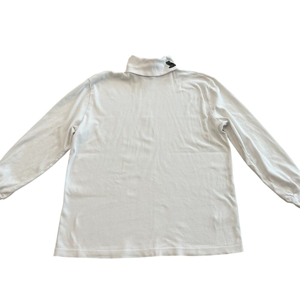 OVO October's Very Own White Turtleneck Women's Size L